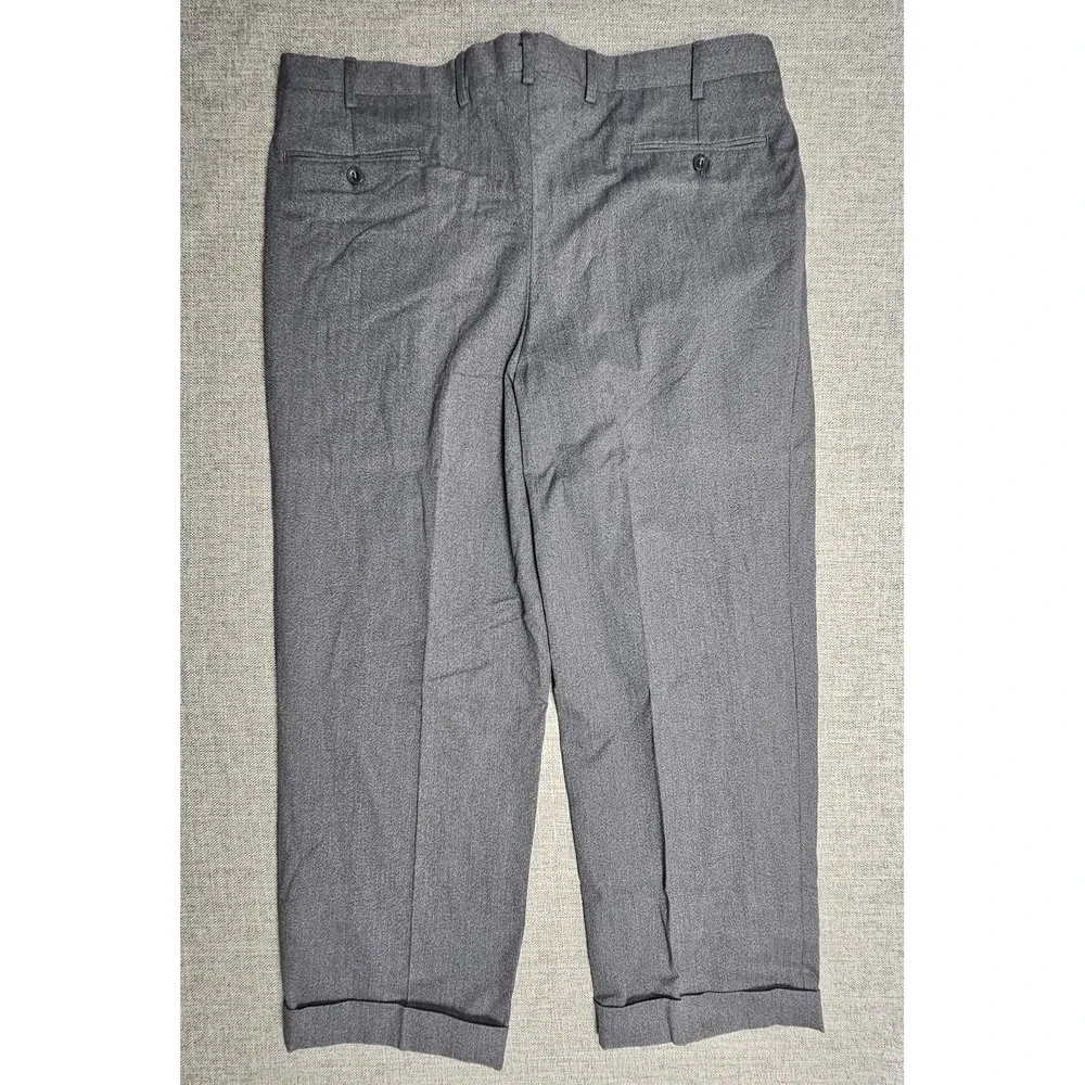 Brioni Pants Mens 38x26 Gray Wool Cannes Dress Trousers Pleated Italy Luxury NWT